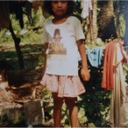 Fatima, one of the sponsored kids